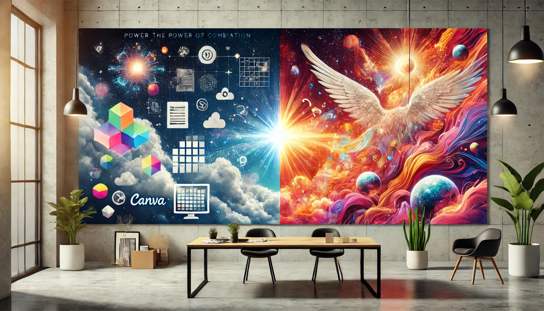 הכוח בשילוב: Canva + Midjourney